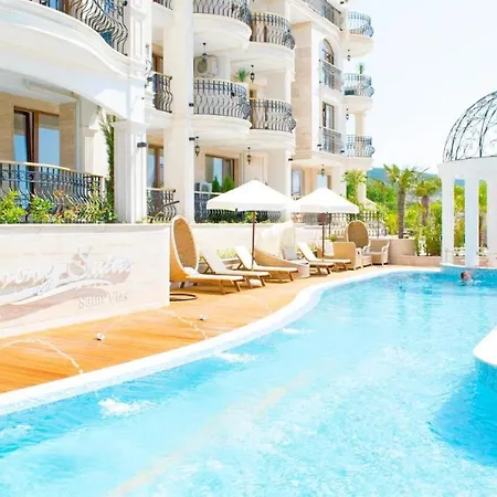 Sweti Wlas Premium Ferienwohnung Polarstar Beach Luxury Apartment 150 M Zum Strand Pool 1 Balkon Meeresblick Google Tv Bis Zu 4 Personen Apartment *