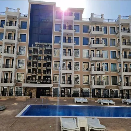 Sweti Wlas Premium Ferienwohnung Polarstar Beach Luxury Apartment 150 M Zum Strand Pool 1 Balkon Meeresblick Google Tv Bis Zu 4 Personen *